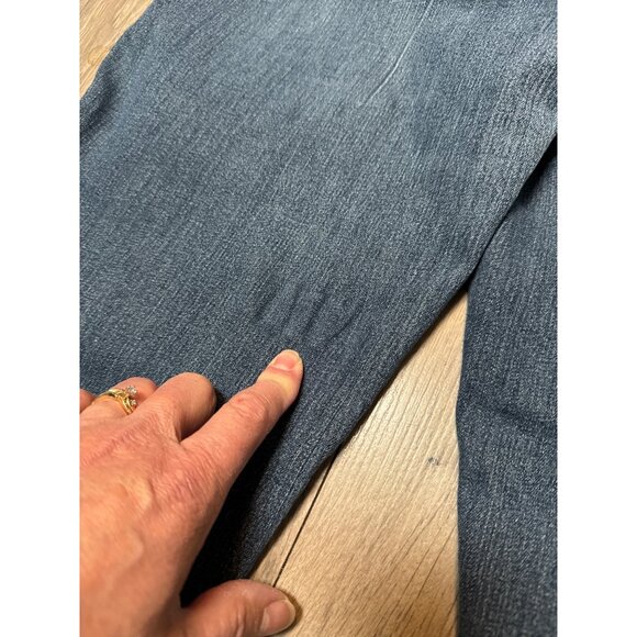 Gloria Vanderbilt Amanda Missy Jeans Size 12 Short Dark Wash Straight Leg Denim - Picture 11 of 11